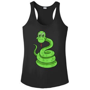 Snake Reptile Lovers Herpetologist Ophiologist Ophiology Ladies PosiCharge Competitor Racerback Tank