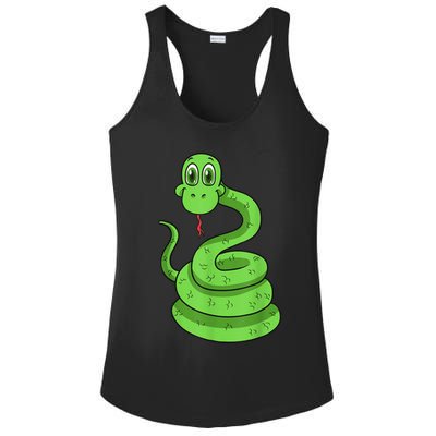 Snake Reptile Lovers Herpetologist Ophiologist Ophiology Ladies PosiCharge Competitor Racerback Tank