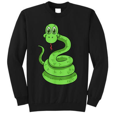 Snake Reptile Lovers Herpetologist Ophiologist Ophiology Tall Sweatshirt