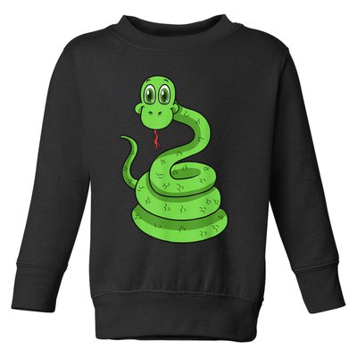 Snake Reptile Lovers Herpetologist Ophiologist Ophiology Toddler Sweatshirt
