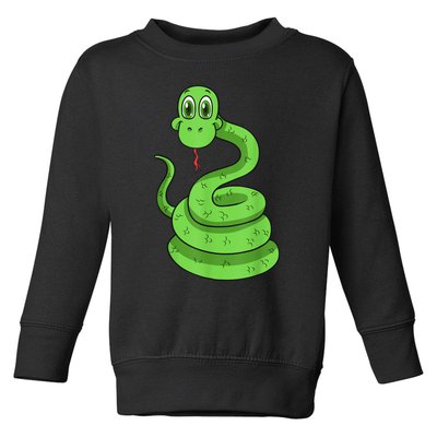 Snake Reptile Lovers Herpetologist Ophiologist Ophiology Toddler Sweatshirt