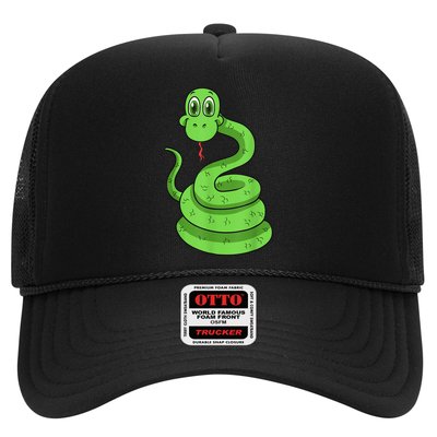 Snake Reptile Lovers Herpetologist Ophiologist Ophiology Trucker Hat