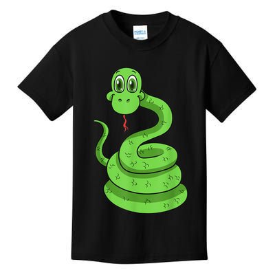Snake Reptile Lovers Herpetologist Ophiologist Ophiology Kids T-Shirt