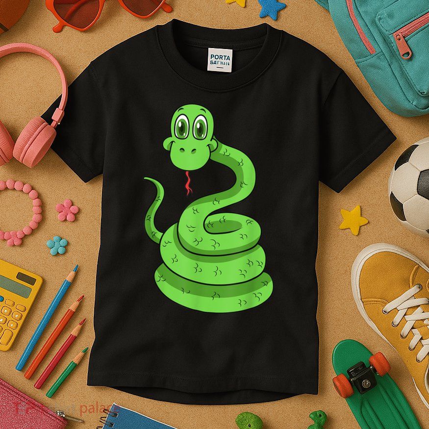 Snake Reptile Lovers Herpetologist Ophiologist Ophiology Kids T-Shirt
