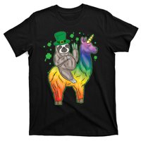 Sloth Rainbow Leprechaun T-Shirt