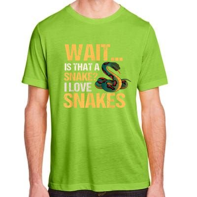 Snake Reptile Lovers Herpetologist Ophidiophilia Adult ChromaSoft Performance T-Shirt