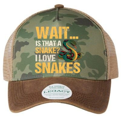 Snake Reptile Lovers Herpetologist Ophidiophilia Legacy Tie Dye Trucker Hat