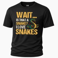 Snake Reptile Lovers Herpetologist Ophidiophilia Cooling Performance Crew T-Shirt