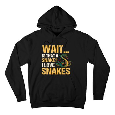 Snake Reptile Lovers Herpetologist Ophidiophilia Hoodie