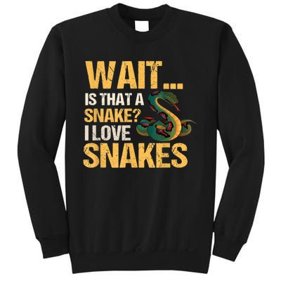 Snake Reptile Lovers Herpetologist Ophidiophilia Sweatshirt