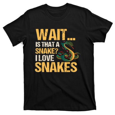 Snake Reptile Lovers Herpetologist Ophidiophilia T-Shirt