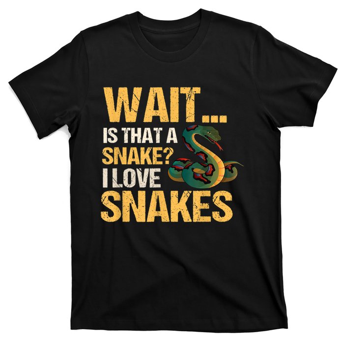 Snake Reptile Lovers Herpetologist Ophidiophilia T-Shirt