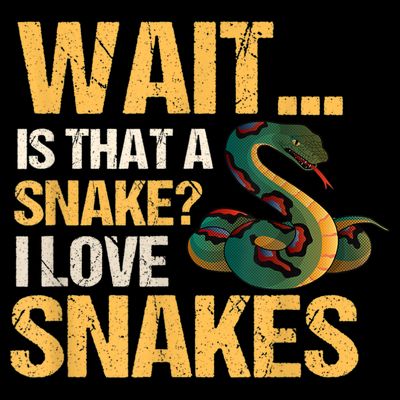 Snake Reptile Lovers Herpetologist Ophidiophilia T-Shirt