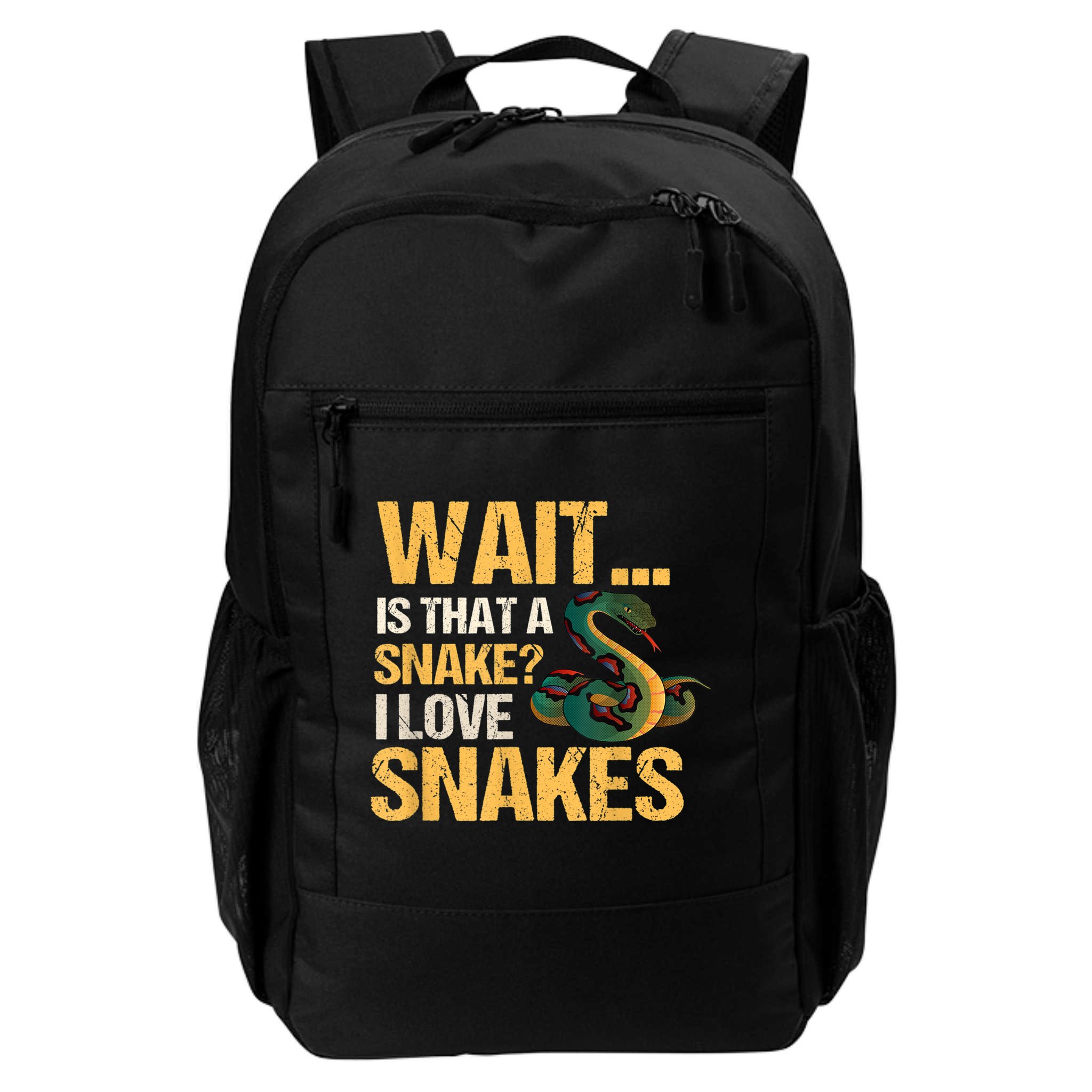 Snake Reptile Lovers Herpetologist Ophidiophilia Backpack