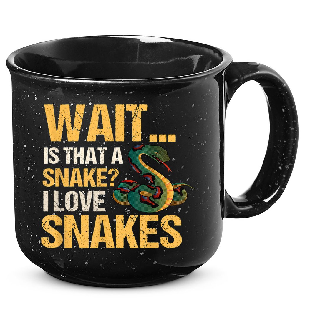 Snake Reptile Lovers Herpetologist Ophidiophilia 15oz Campfire Ceramic Mug