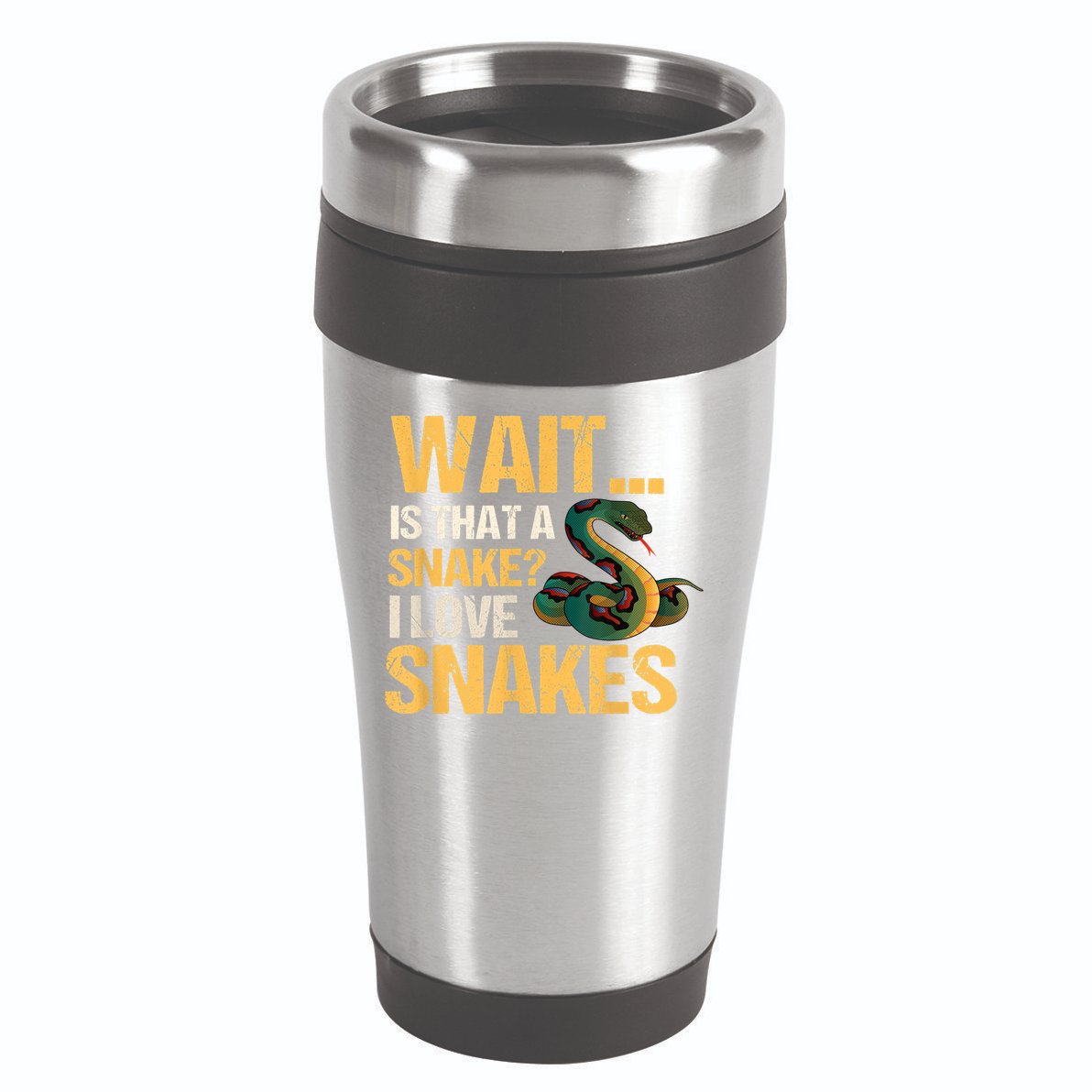 Snake Reptile Lovers Herpetologist Ophidiophilia 16oz Travel Tumbler