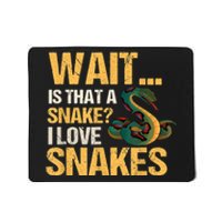 Snake Reptile Lovers Herpetologist Ophidiophilia Mousepad