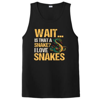 Snake Reptile Lovers Herpetologist Ophidiophilia PosiCharge Competitor Tank