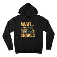 Snake Reptile Lovers Herpetologist Ophidiophilia Tall Hoodie