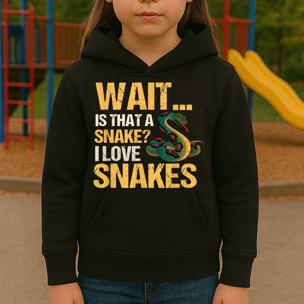 Snake Reptile Lovers Herpetologist Ophidiophilia Kids Hoodie