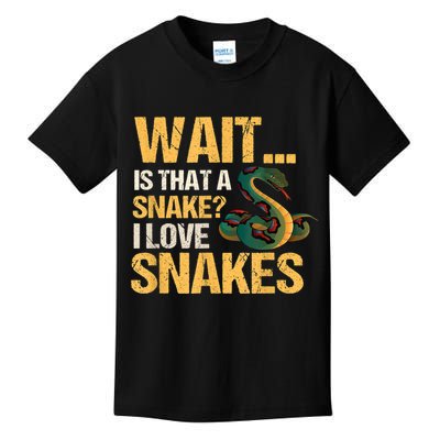 Snake Reptile Lovers Herpetologist Ophidiophilia Kids T-Shirt