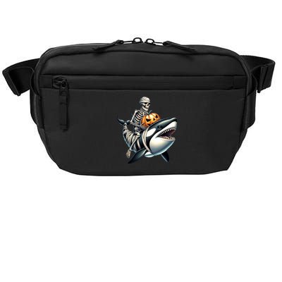 Skeleton Riding Mummy Orca Halloween Whale Great Gift Crossbody Pack