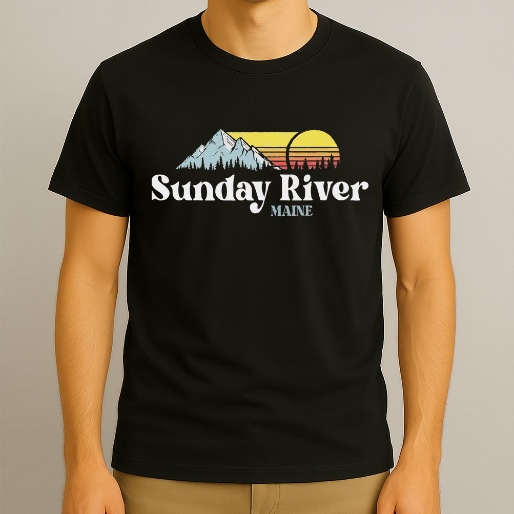 Sunday River Maine Ski Snowboard Hiking Family Vacation T-Shirt