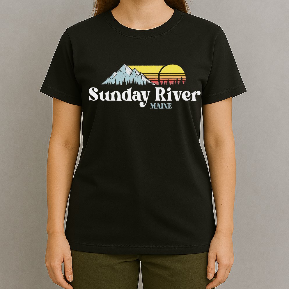 Sunday River Maine Ski Snowboard Hiking Family Vacation T-Shirt