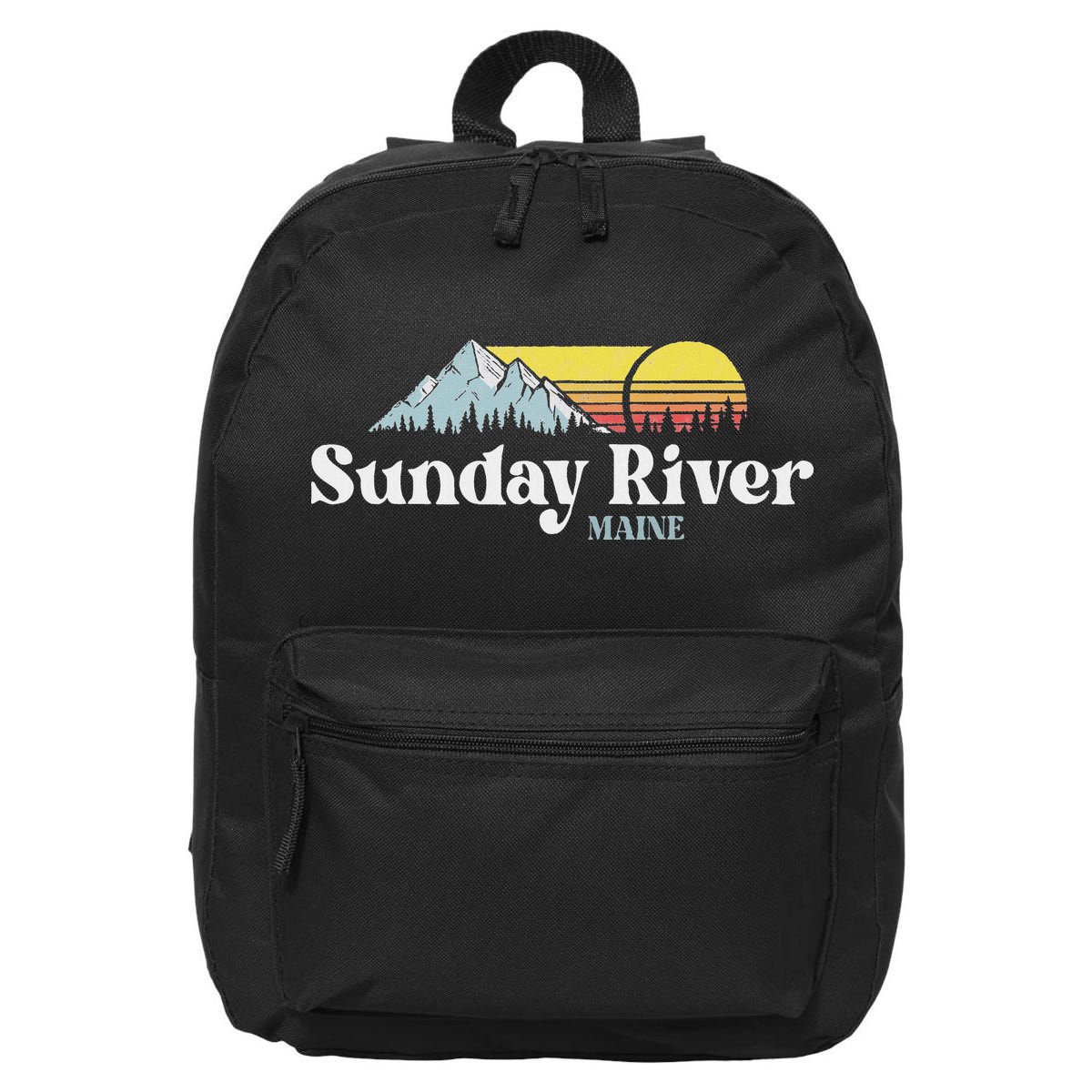 Sunday River Maine Ski Snowboard Hiking Family Vacation 16 in Basic Backpack