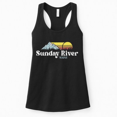 Sunday River Maine Ski Snowboard Hiking Family Vacation Womens Tank Top