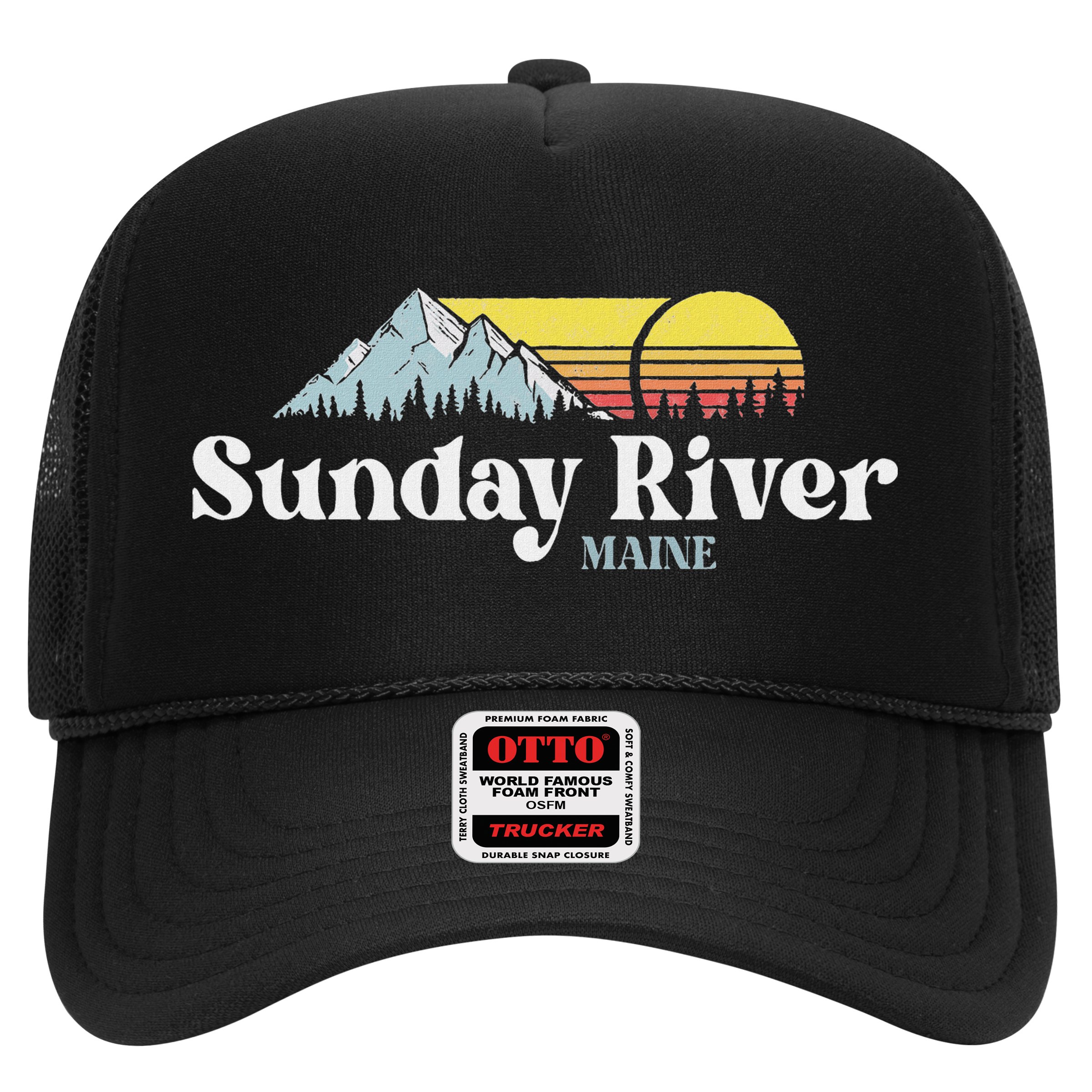 Sunday River Maine Ski Snowboard Hiking Family Vacation Hat