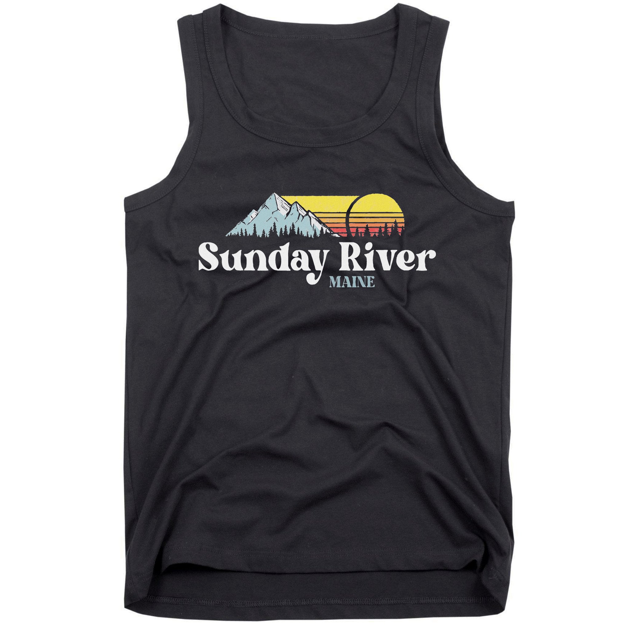 Sunday River Maine Ski Snowboard Hiking Family Vacation Tank Top