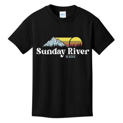 Sunday River Maine Ski Snowboard Hiking Family Vacation Kids T-Shirt