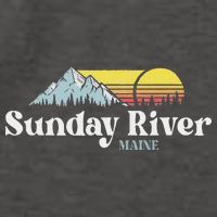 Sunday River Maine Ski Snowboard Hiking Family Vacation Vector Backpack