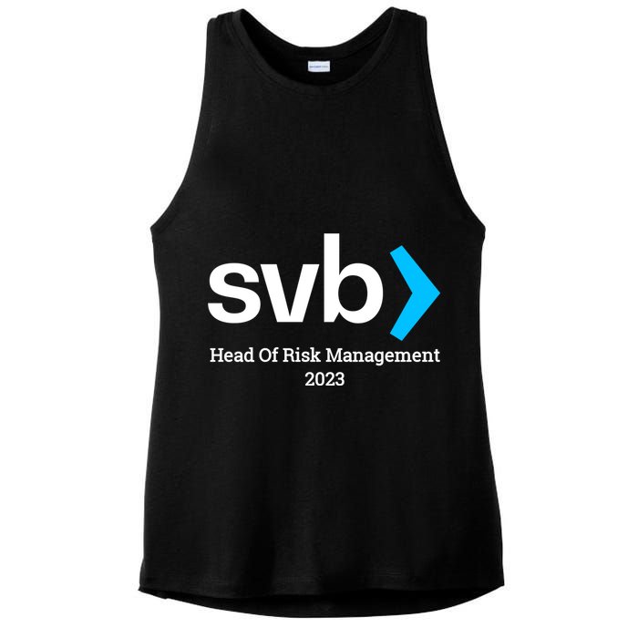 SVB Risk Management Team Svb Risk Management Department Ladies PosiCharge Tri-Blend Wicking Tank