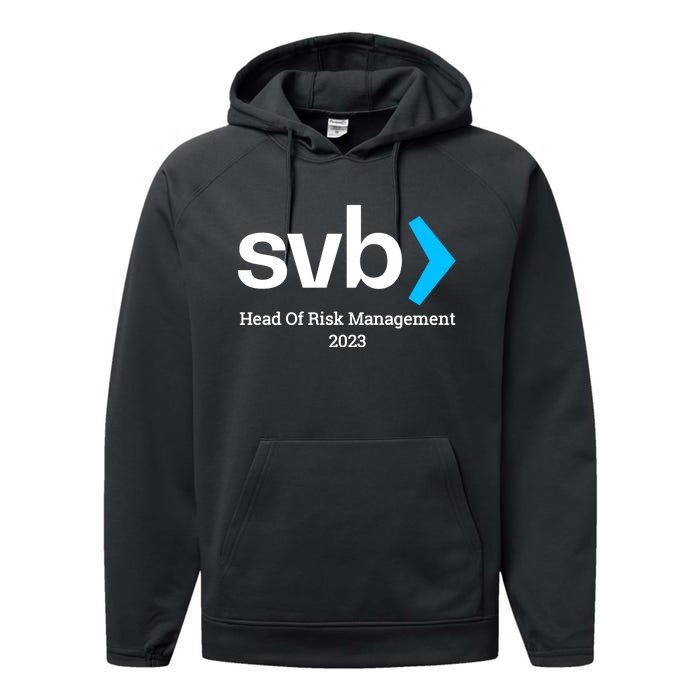 SVB Risk Management Team Svb Risk Management Department Performance Fleece Hoodie