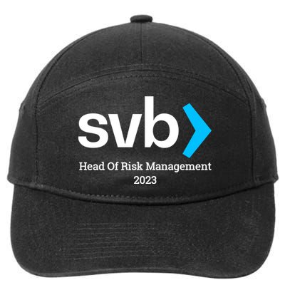 SVB Risk Management Team Svb Risk Management Department 7-Panel Snapback Hat
