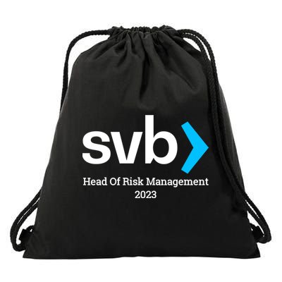 SVB Risk Management Team Svb Risk Management Department Drawstring Bag