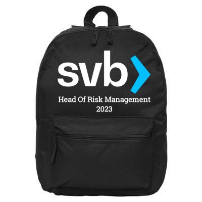 SVB Risk Management Team Svb Risk Management Department 16 in Basic Backpack