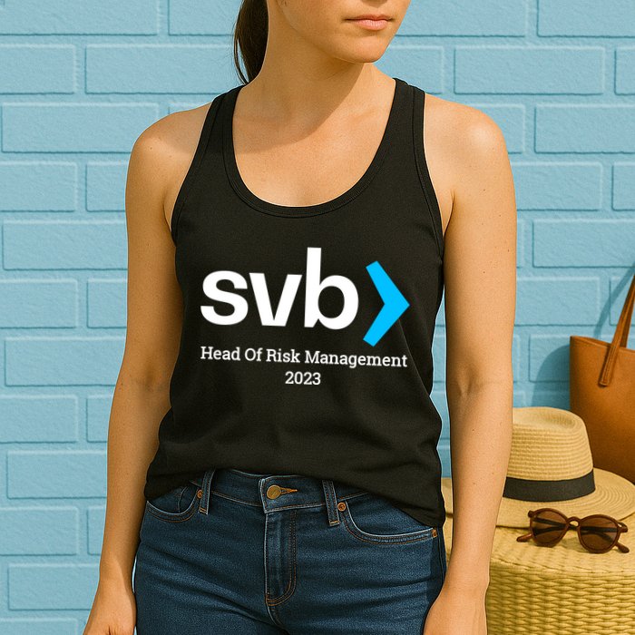 SVB Risk Management Team Svb Risk Management Department Womens Tank Top
