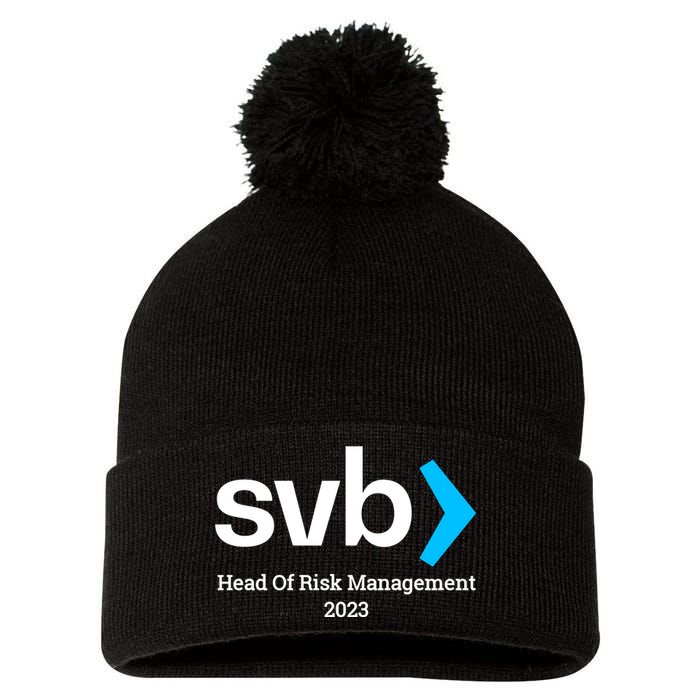 SVB Risk Management Team Svb Risk Management Department Pom Pom 12in Knit Beanie