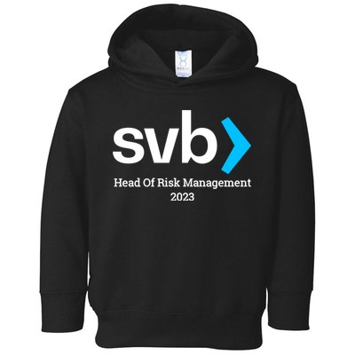 SVB Risk Management Team Svb Risk Management Department Toddler Hoodie