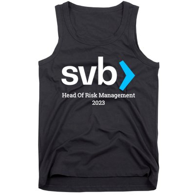 SVB Risk Management Team Svb Risk Management Department Tank Top