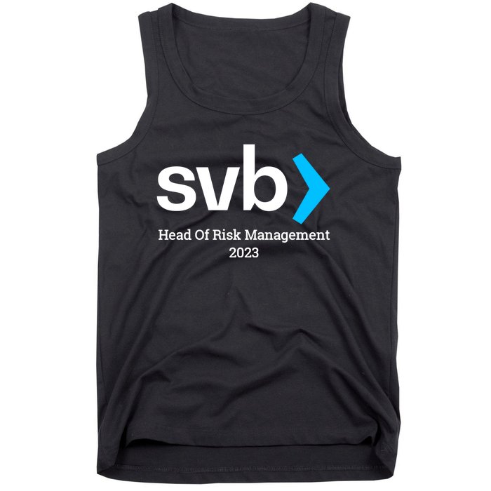 SVB Risk Management Team Svb Risk Management Department Tank Top