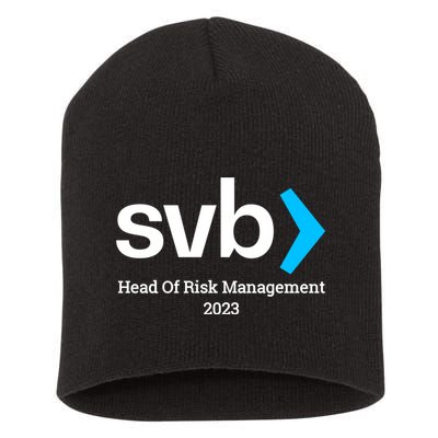 SVB Risk Management Team Svb Risk Management Department Short Acrylic Beanie