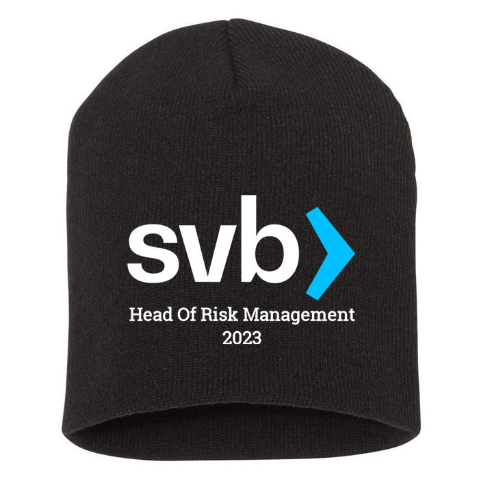 SVB Risk Management Team Svb Risk Management Department Short Acrylic Beanie