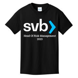 SVB Risk Management Team Svb Risk Management Department Kids T-Shirt