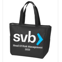 SVB Risk Management Team Svb Risk Management Department Zip Tote Bag