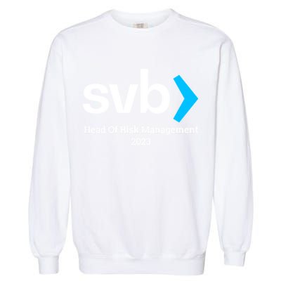 SVB Risk Management Team Svb Risk Management Department Garment-Dyed Sweatshirt