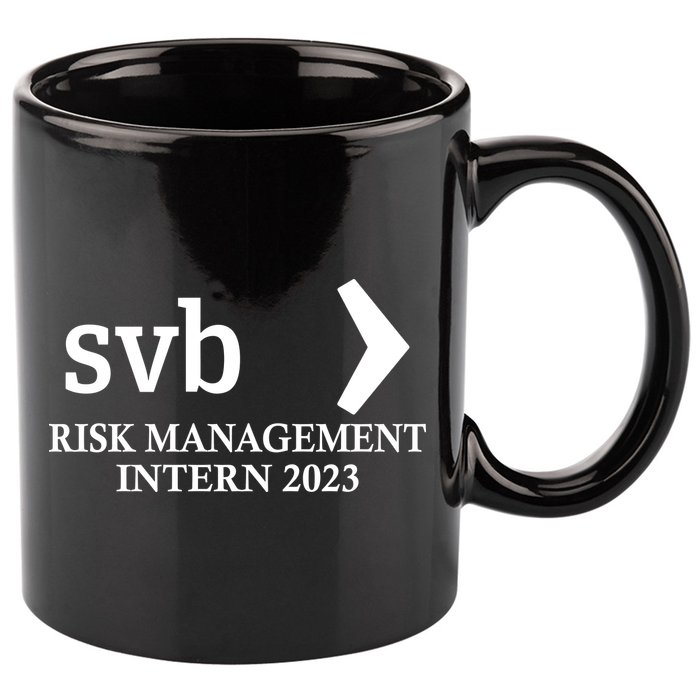 SVB Risk Management Intern Department Dept Team 2023 11oz C Handle Ceramic Mug
